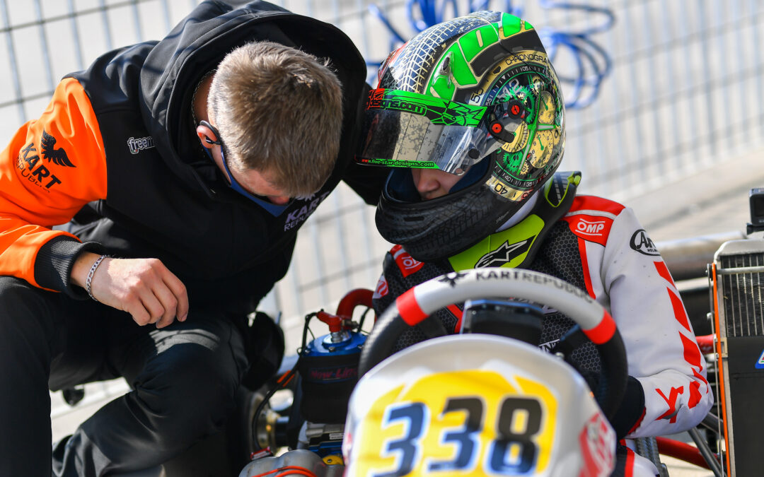 Martin Molnár returned in a strong form, ready for the WSK karting season