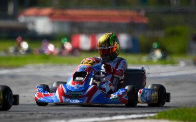 Martin Molnár won a Heat and finished 8th at the FIA Karting World Championship