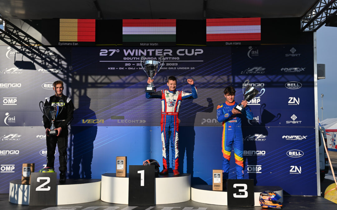 A sensational victory for Martin Molnár in the 27th Winter Cup karting competition