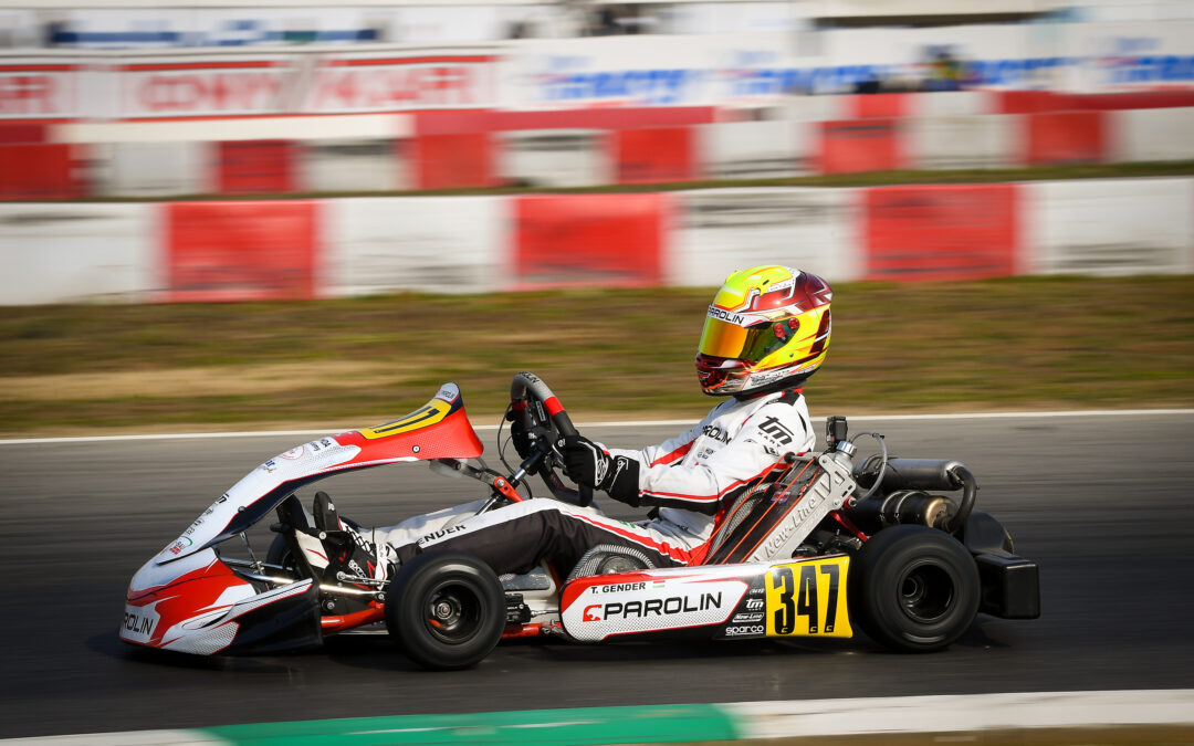 A difficult and eventful weekend for Tamás Gender Junior in the WSK Super Master Series
