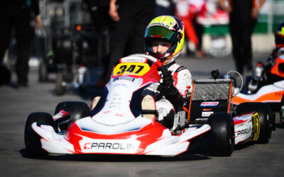 Tamás Gender Junior looks forward to the next round of the WSK Super Master Series