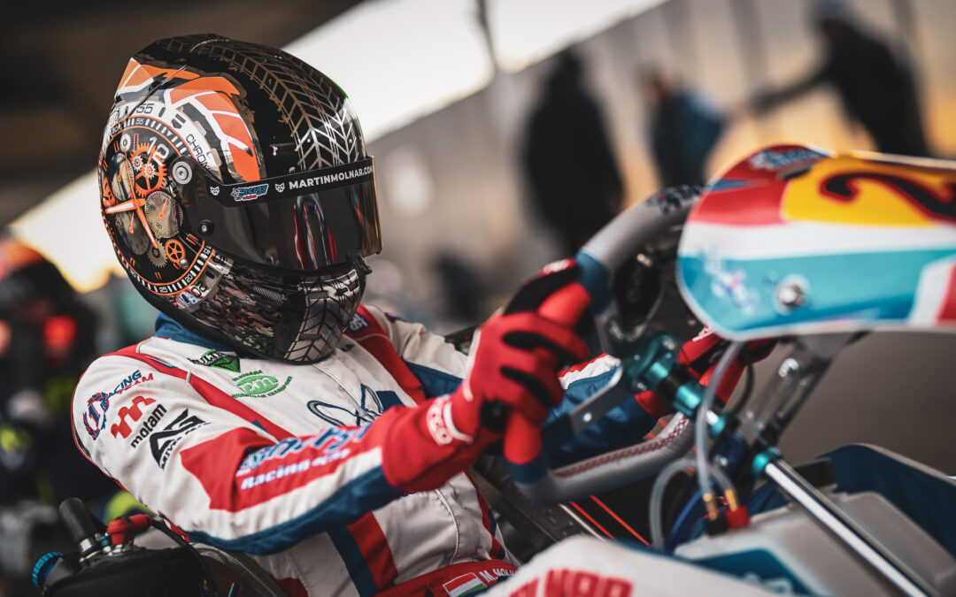Increasing his lead at the top of the world rankings, Martin Molnár prepares for the start of the WSK Super Master Series