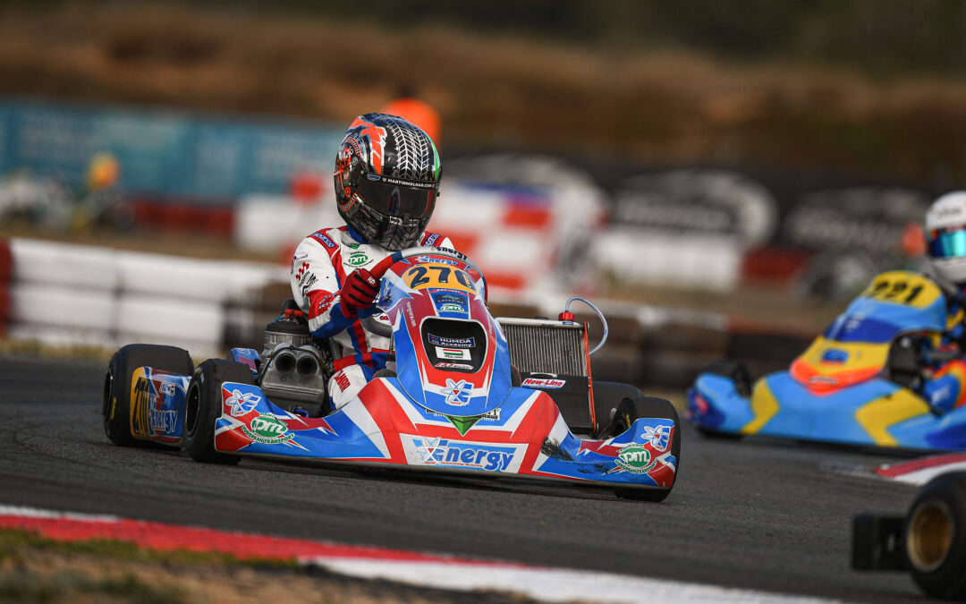 Record number of entries in Valencia: Martin Molnár starts his FIA Karting season