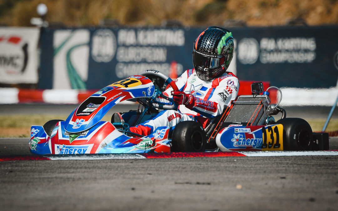 The European Karting Championship started well for Martin Molnár