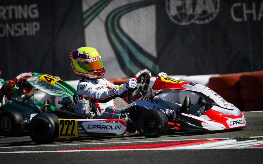 The pace was not enough in the opening of the Karting European Championship