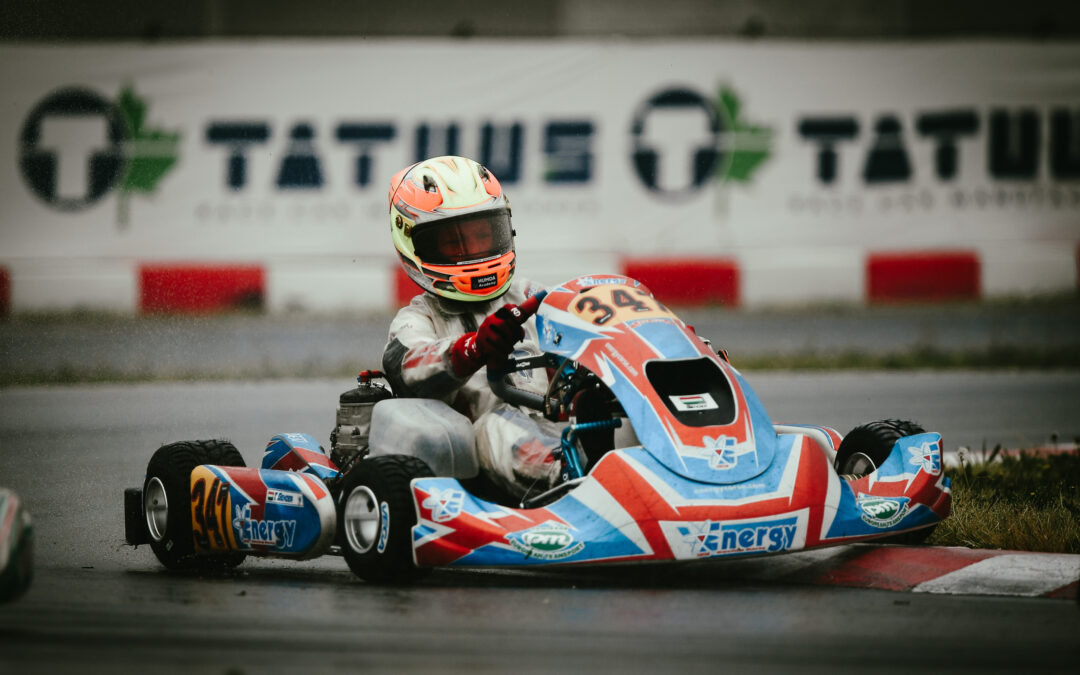Tamás Gender Junior competes on a challenging track in the Czech Republic