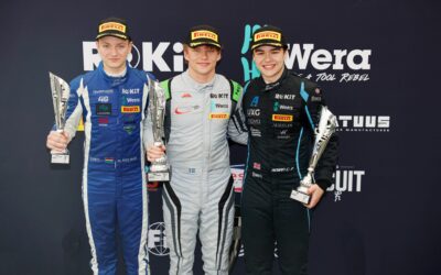 Martin Molnár doubled his rookie podiums in british Formula 4