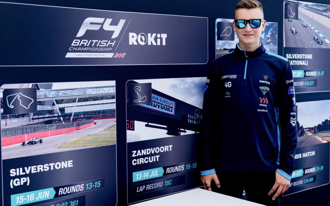 Martin Molnár starts the end of season rush at Silverstone in the British F4 Championship