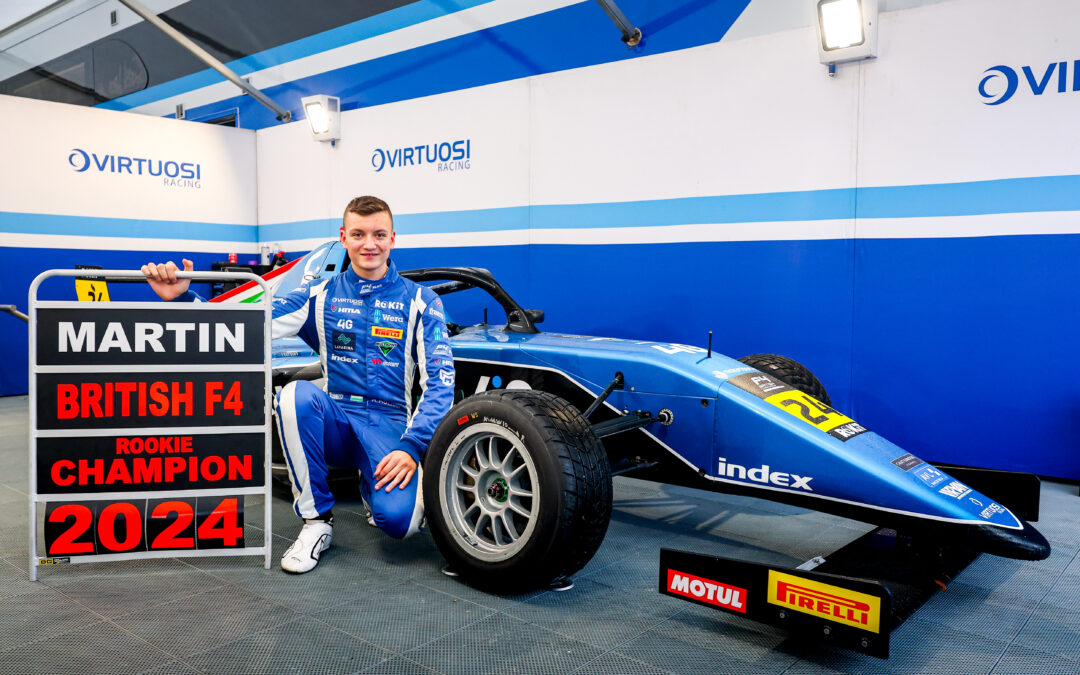 Martin Molnár wins the battle of nerves to become rookie champion in British F4