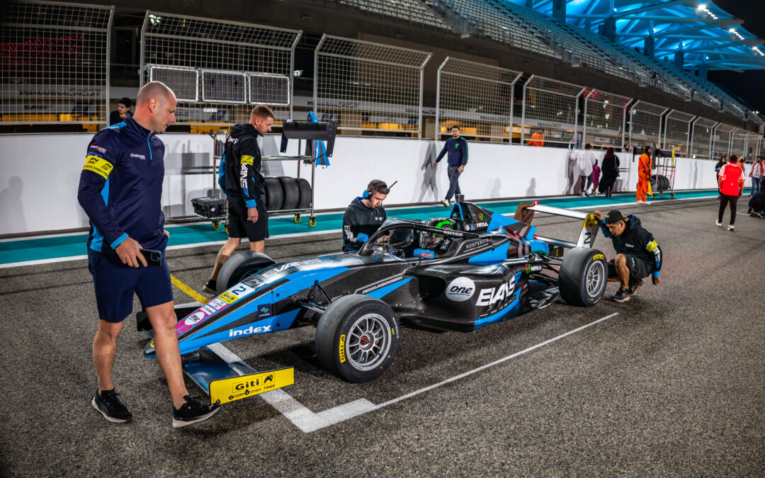 Martin Molnár finished all three races as his team’s best driver in Abu Dhabi